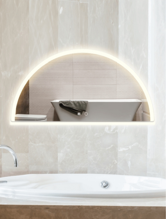 半月造型鏡AW-H728C